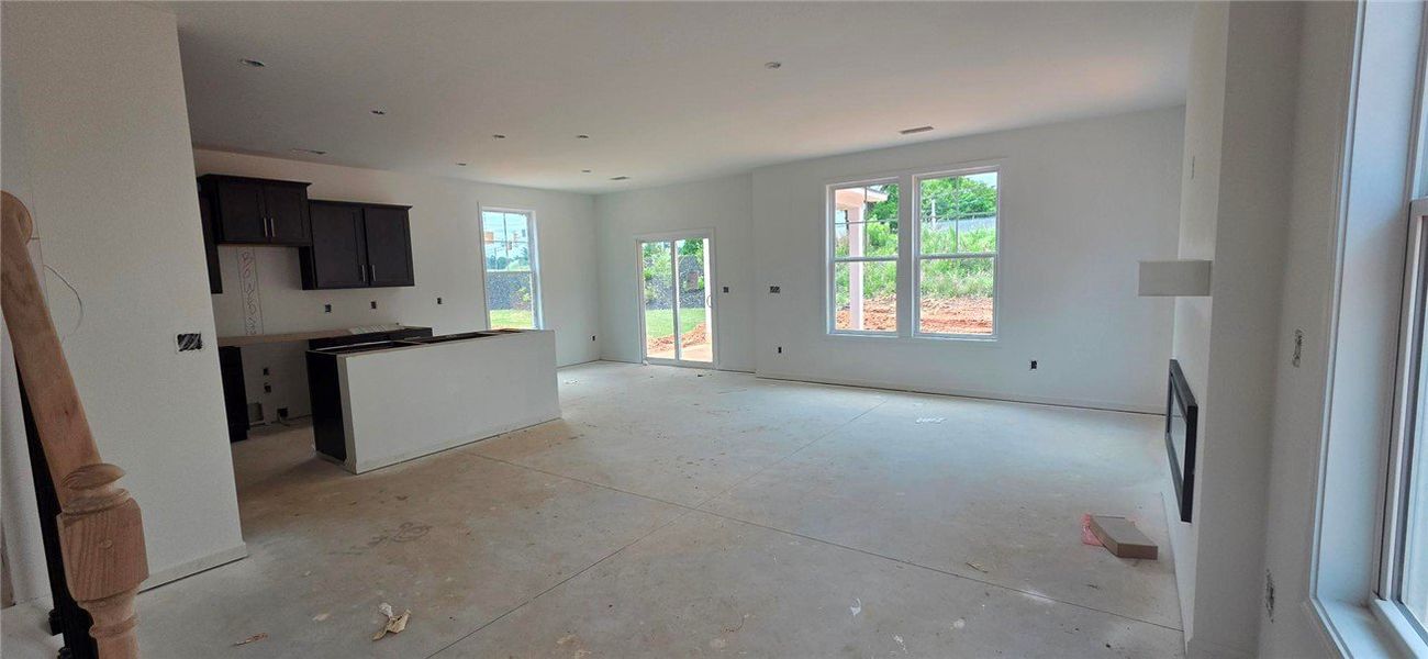 In-progress construction of a new home in Brownstone Park, Easley, SC (Image 4).