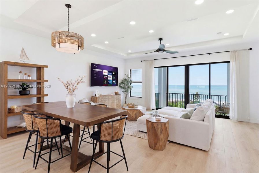 Furnished interior view inside a new home in , Melbourne Beach (Image 7).
