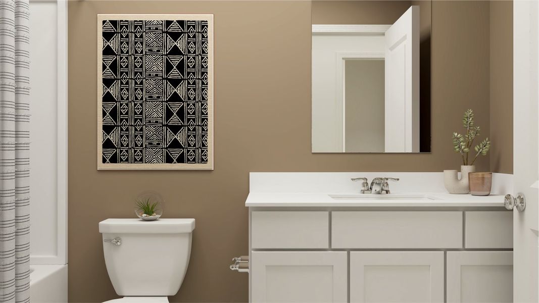 Inspire second bathroom