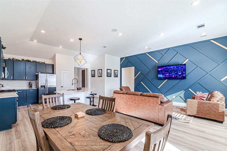 Furnished interior view inside a new home in , Cypress (Image 42). Furnished interior view inside a new home in , Cypress (Image 42).