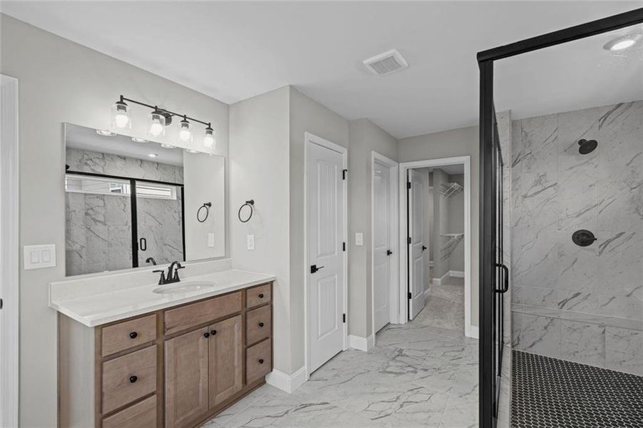 Furnished interior view inside a new home in Twin Lakes, Hoschton (Image 11).