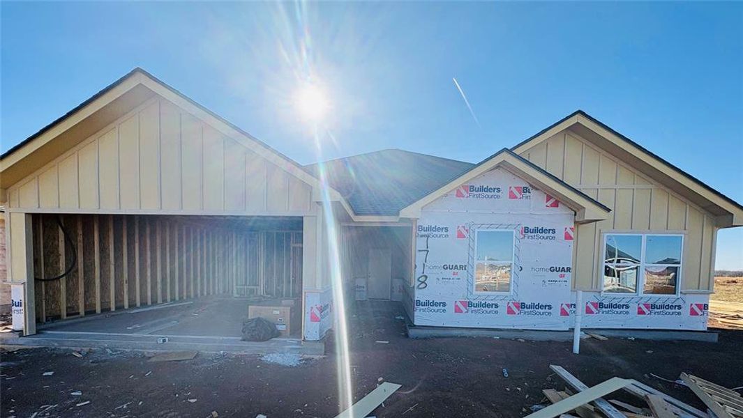 In-progress construction of a new home in , Abilene, TX (Image 3).