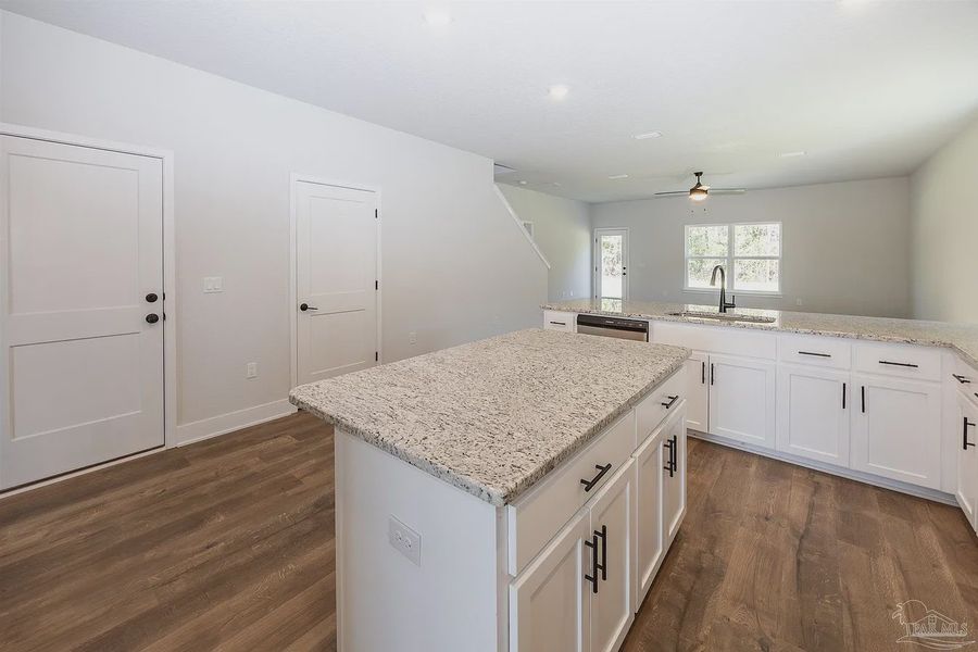 Furnished interior view inside a new home in Parkland Place, Pace (Image 10).