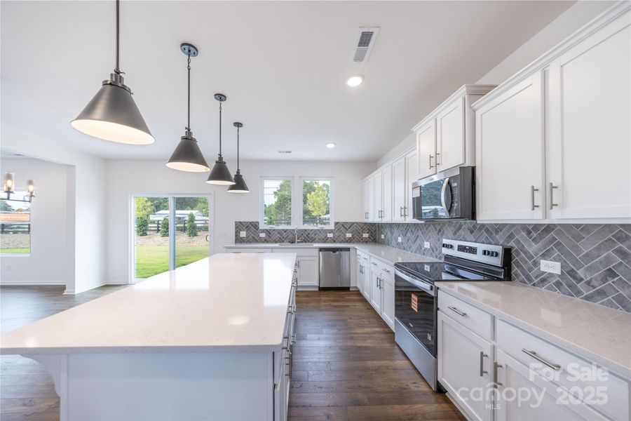 Furnished interior view inside a new home in Morrow Brook, Albemarle (Image 4).