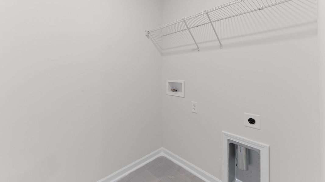 Spacious, unfurnished interior of a new home in Beaver Dam Crossing, Bailey (Image 29). Spacious, unfurnished interior of a new home in Beaver Dam Crossing, Bailey (Image 29).