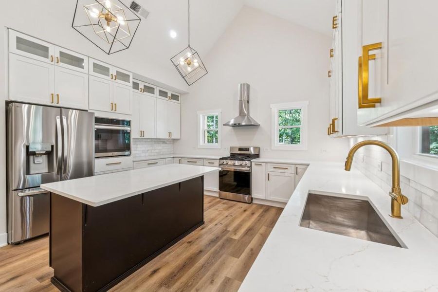 Furnished interior view inside a new home in , Woodstock (Image 9).