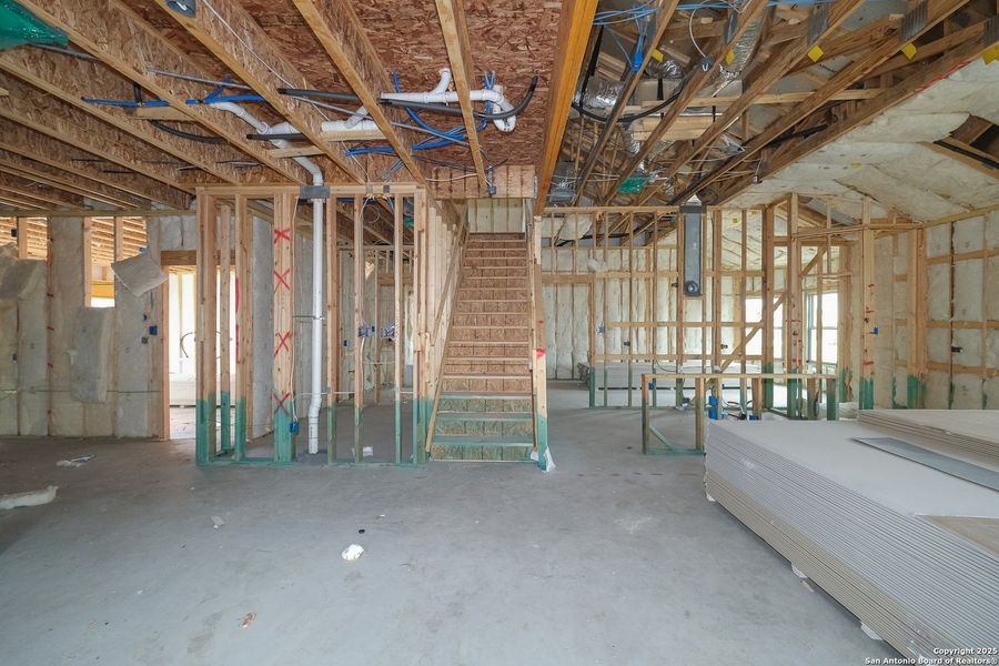 Spacious, unfurnished interior of a new home in Paloma Park, Converse (Image 22). Spacious, unfurnished interior of a new home in Paloma Park, Converse (Image 22).