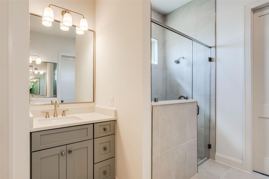 Furnished interior view inside a new home in , Sealy (Image 17).