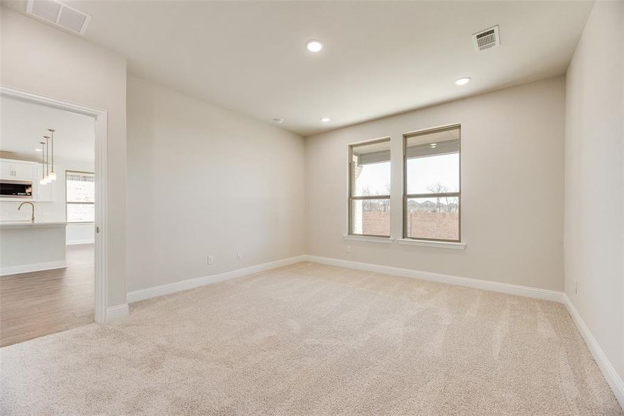 Spacious, unfurnished interior of a new home in Villages of Hurricane Creek, Anna (Image 14). Spacious, unfurnished interior of a new home in Villages of Hurricane Creek, Anna (Image 14).