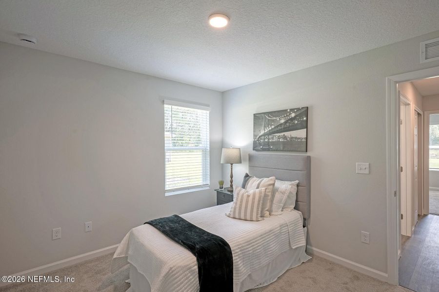 Furnished interior view inside a new home in , Jacksonville (Image 10).