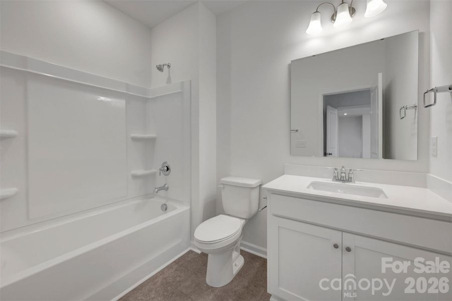 Secondary bedroom with private bathroom