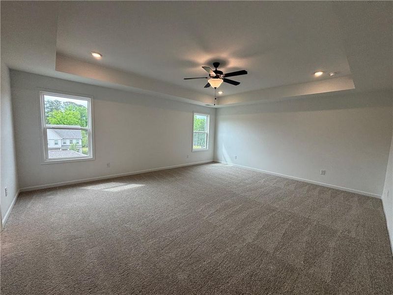 Spacious, unfurnished interior of a new home in Arbors at Richland Creek, Buford (Image 26).
