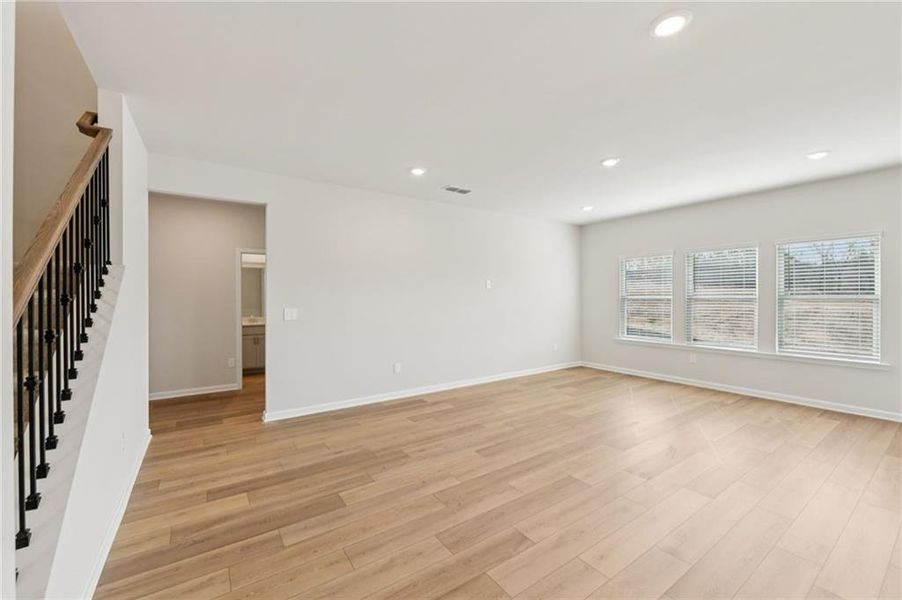 Spacious, unfurnished interior of a new home in Preserve at Mountain Creek, Pendergrass (Image 29).