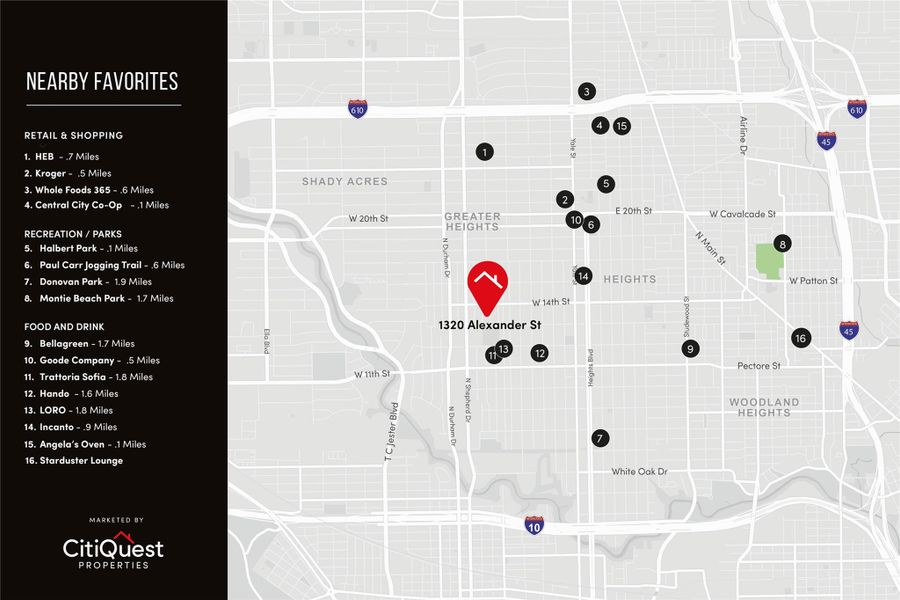 Nearby Favorites! Nearby Favorites!
