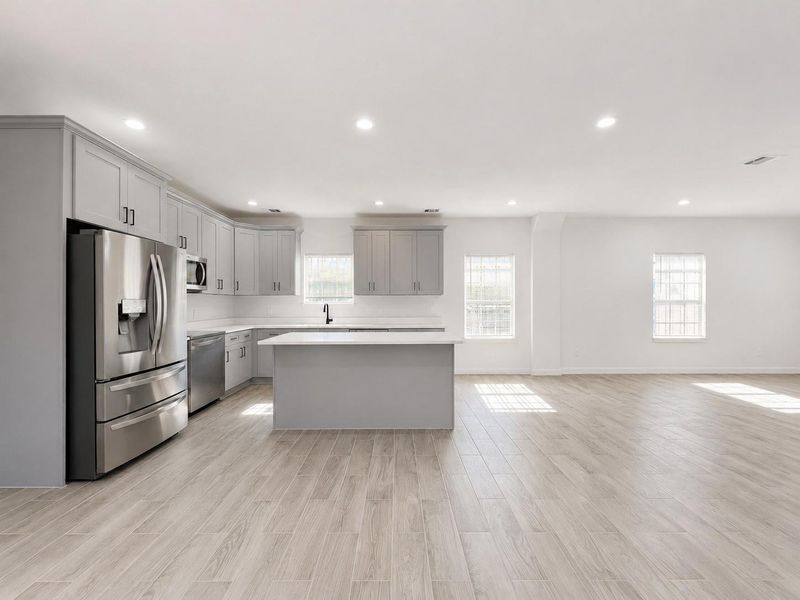 Furnished interior view inside a new home in , Houston (Image 6).