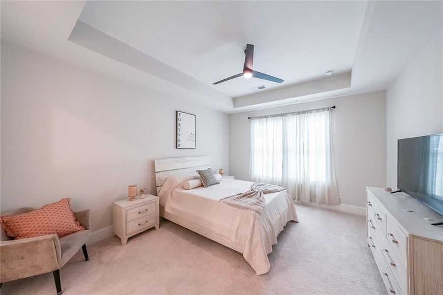 Furnished interior view inside a new home in The Reserve at Bells Ferry, Kennesaw (Image 15).