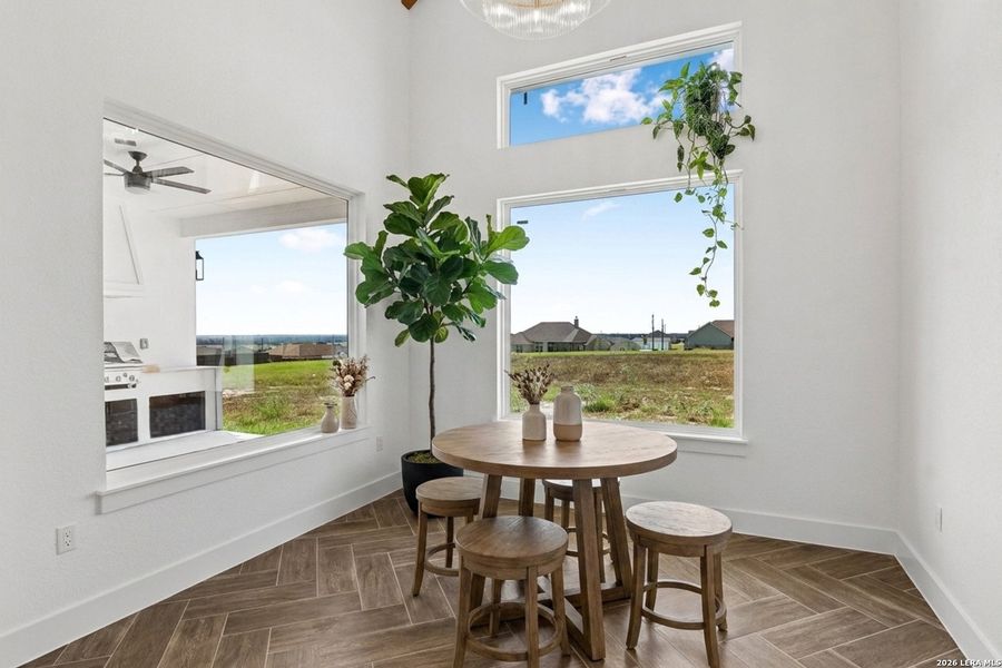 Furnished interior view inside a new home in , La Vernia (Image 37).