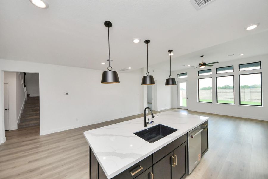 Furnished interior view inside a new home in Bridgeland: Signature Collection, Cypress (Image 11). Furnished interior view inside a new home in Bridgeland: Signature Collection, Cypress (Image 11).