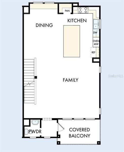 2D floor plan layout of this home in , Sarasota, FL (Image 4).
