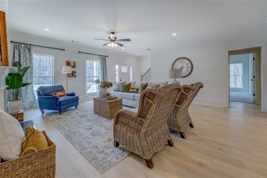 Furnished interior view inside a new home in , Social Circle (Image 6).