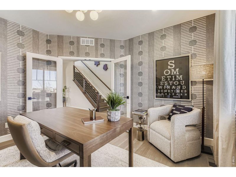 Furnished interior view inside a new home in Farmstead, Berthoud (Image 31).