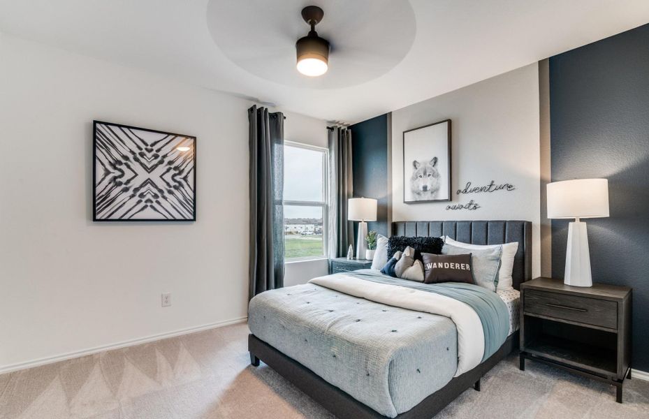 Furnished interior view inside a new home in Windcress, Cove (Image 14).