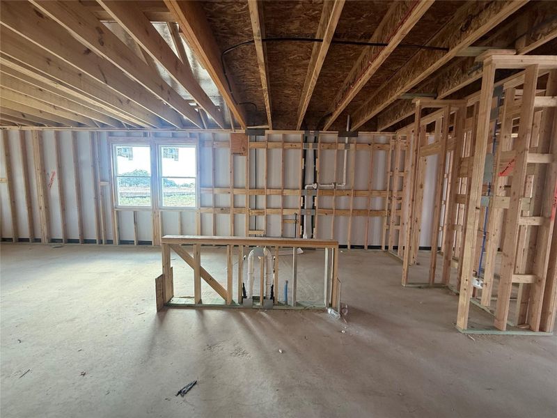 In-progress construction of a new home in Berry Creek Highlands, Georgetown, TX (Image 13). In-progress construction of a new home in Berry Creek Highlands, Georgetown, TX (Image 13).