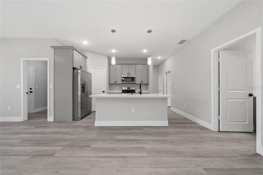 Furnished interior view inside a new home in , Ocala (Image 6).
