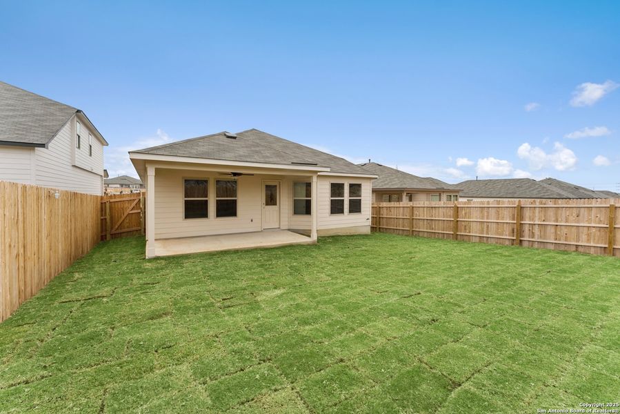 Exterior details and patio area of a home in Agave, San Antonio (Image 4). Exterior details and patio area of a home in Agave, San Antonio (Image 4).