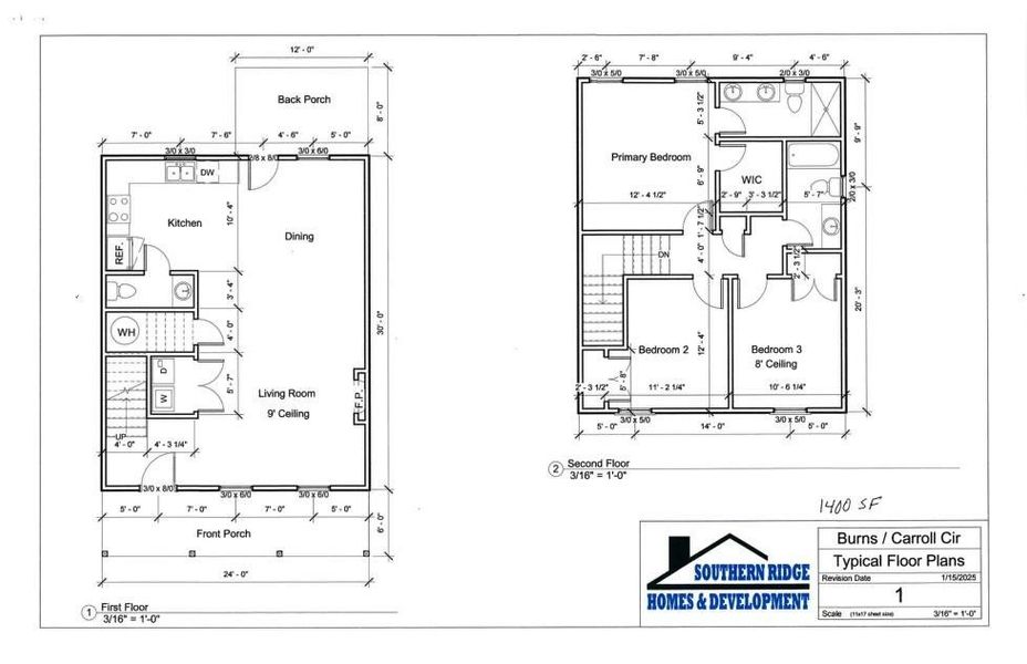 2D floor plan layout of this home in , Carrollton, GA (Image 3).