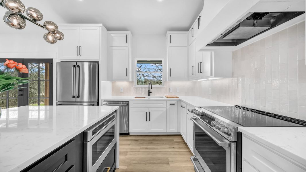 Representative furnished interior of a home built from the Zephyer 2 by Zeal Home Builders in Parallel Pastures, Poolville (Image 9).