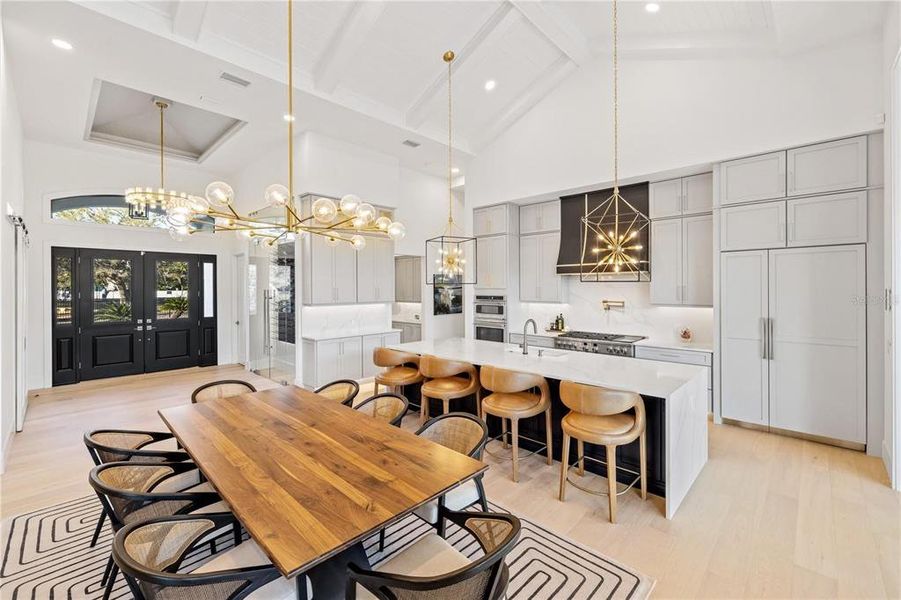 Furnished interior view inside a new home in , Sarasota (Image 8).