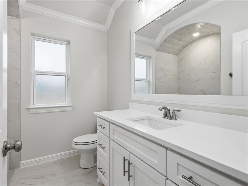 Furnished interior view inside a new home in , Azle (Image 11).