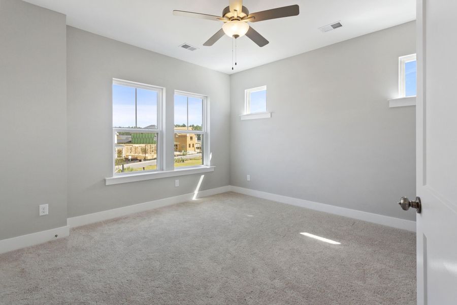 Spacious, unfurnished interior of a new home in Nexton - Midtown - The Park Collection, Summerville (Image 32). Spacious, unfurnished interior of a new home in Nexton - Midtown - The Park Collection, Summerville (Image 32).