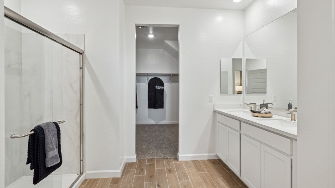 Furnished interior view inside a new home in Remington, Buckeye (Image 19).