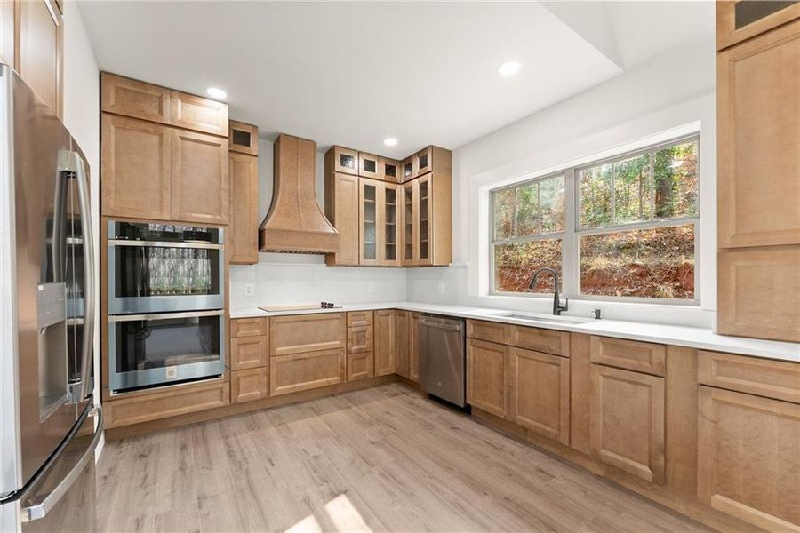 Furnished interior view inside a new home in , Dawsonville (Image 10).