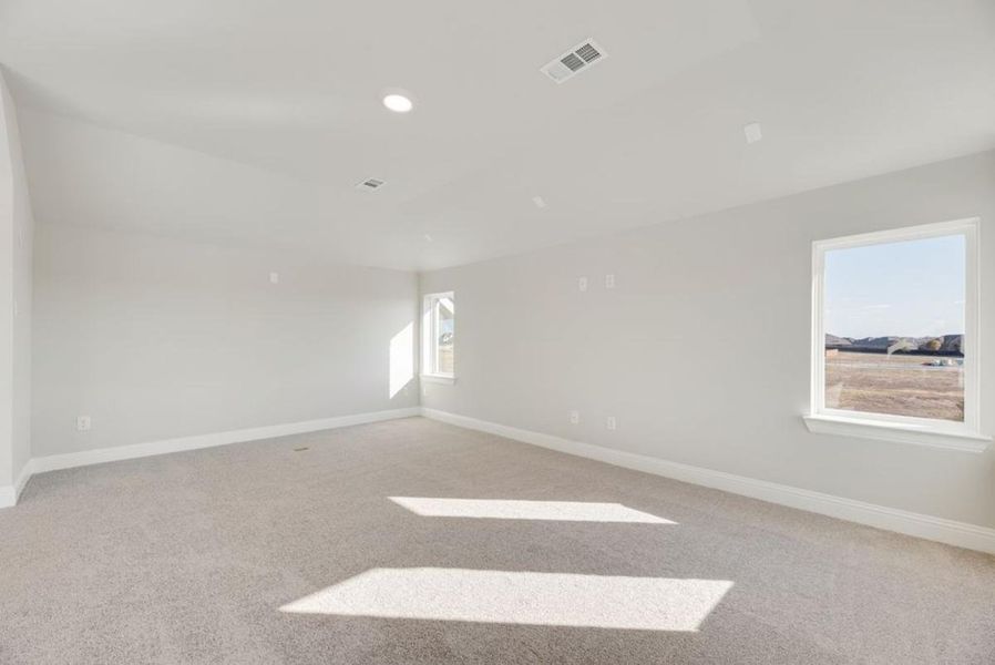 Spacious, unfurnished interior of a new home in Park Trails, Forney (Image 33). Spacious, unfurnished interior of a new home in Park Trails, Forney (Image 33).