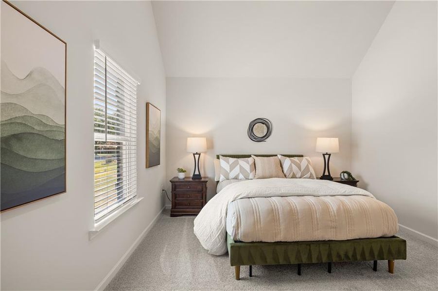 Furnished interior view inside a new home in Kingsmere Estates, Loganville (Image 14).