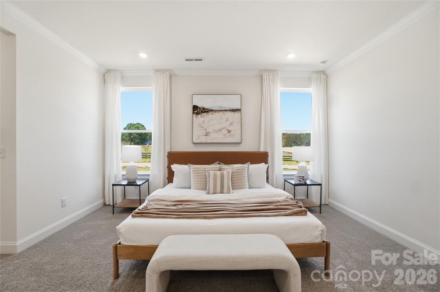 Furnished interior view inside a new home in Lancaster Hwy, Waxhaw (Image 37).