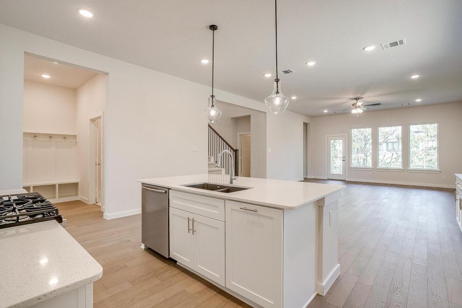 Representative furnished interior of a home built from the Longview by Graham Hart Home Builder in Talon Hills, Fort Worth (Image 22). Representative furnished interior of a home built from the Longview by Graham Hart Home Builder in Talon Hills, Fort Worth (Image 22).