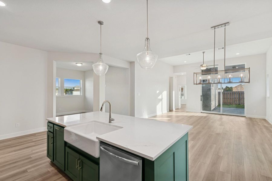 Furnished interior view inside a new home in , Todd Mission (Image 13). Furnished interior view inside a new home in , Todd Mission (Image 13).