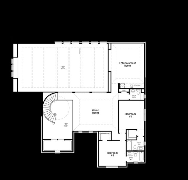 Upstairs Floor Plan Upstairs Floor Plan