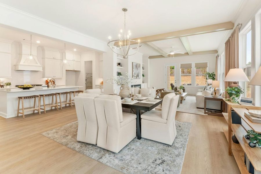 Representative furnished interior of a home built from the The Sterling by Windsong Properties in Legacy Downs, Canton (Image 10). Representative furnished interior of a home built from the The Sterling by Windsong Properties in Legacy Downs, Canton (Image 10).