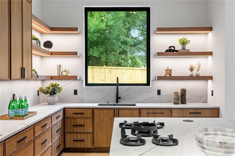 Furnished interior view inside a new home in , Atlanta (Image 46). Furnished interior view inside a new home in , Atlanta (Image 46).