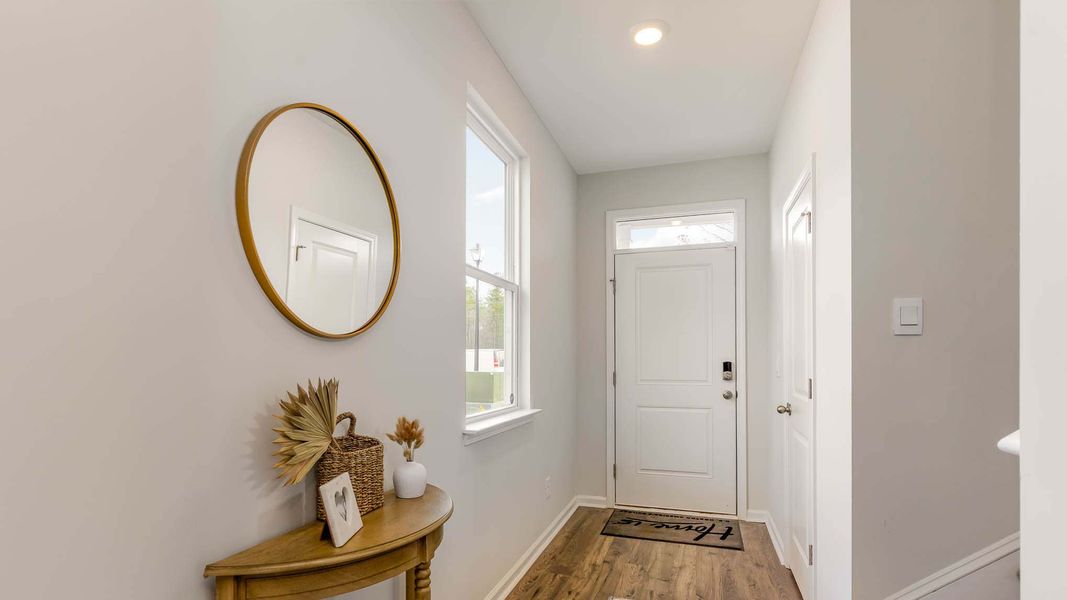 Furnished interior view inside a new home in The Bluffs at Mill Creek, Florence (Image 4).