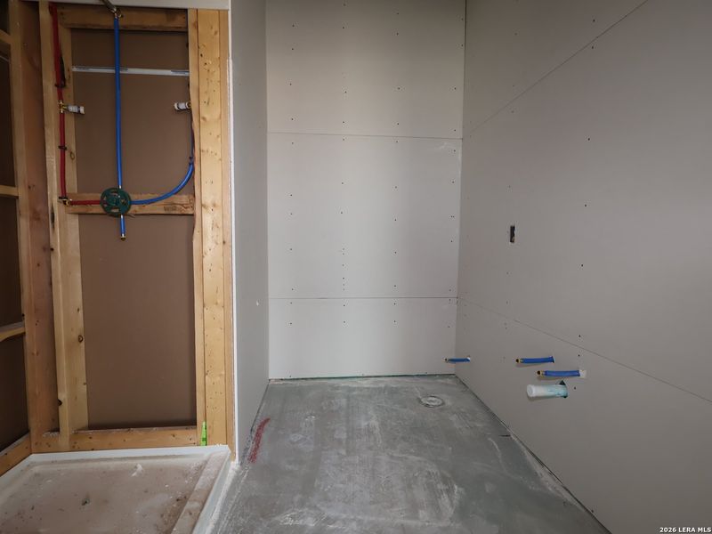 In-progress construction of a new home in Meadows at Clear Springs, New Braunfels, TX (Image 28). In-progress construction of a new home in Meadows at Clear Springs, New Braunfels, TX (Image 28).