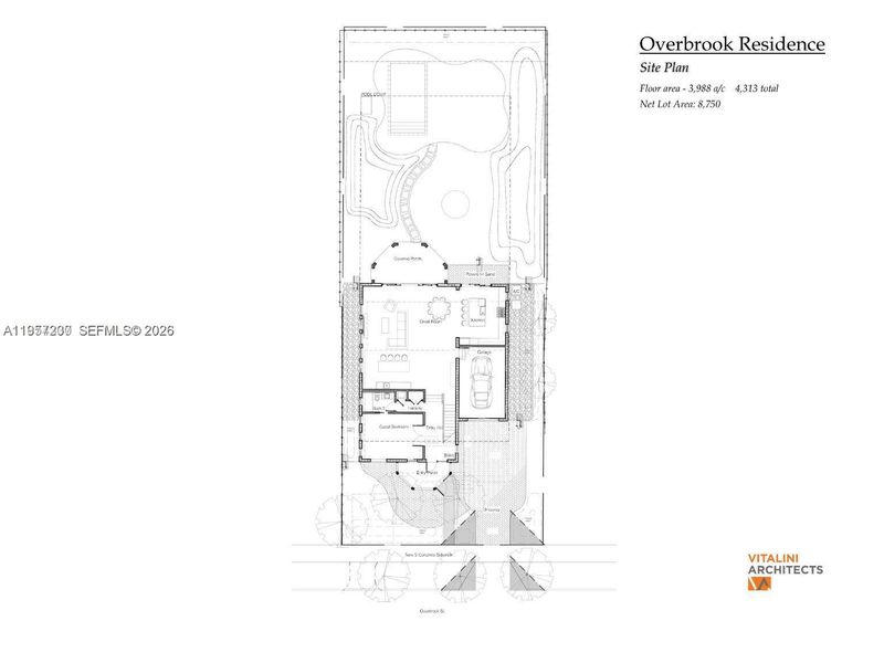 2D floor plan layout of this home in , Miami, FL (Image 5).