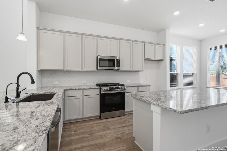 Furnished interior view inside a new home in Stillwater Ranch, San Antonio (Image 9). Furnished interior view inside a new home in Stillwater Ranch, San Antonio (Image 9).