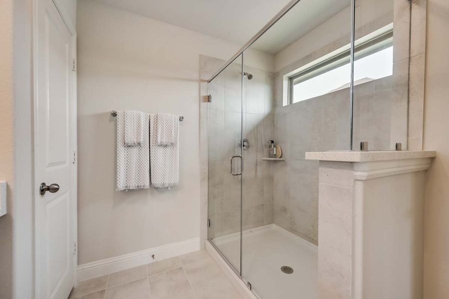 Representative furnished interior of a home built from the Melrose by Pacesetter Homes in Elevon, Lavon (Image 16).