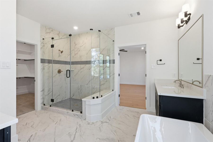 Furnished interior view inside a new home in Caywood Place, Houston (Image 10).